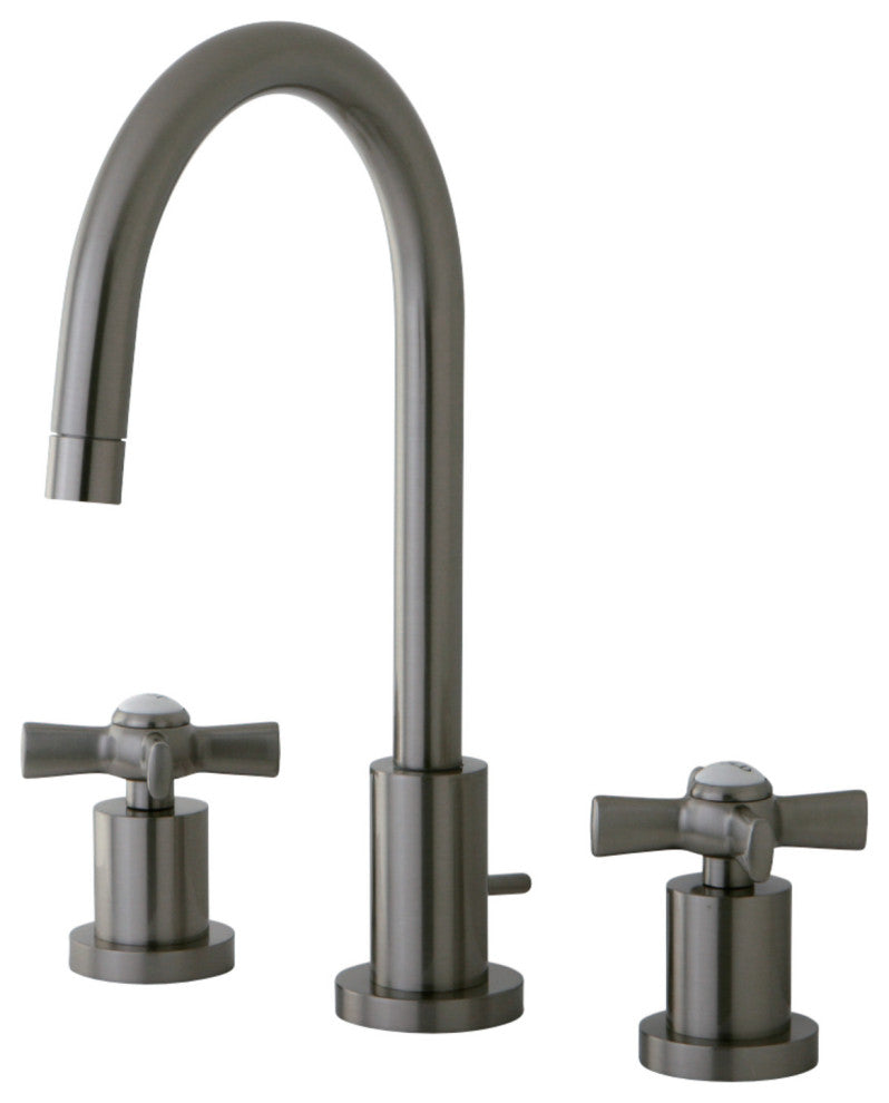 Kingston Brass Mini-Widespread Bathroom Faucet, Brushed Nickel