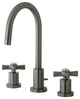 Kingston Brass Mini-Widespread Bathroom Faucet, Brushed Nickel