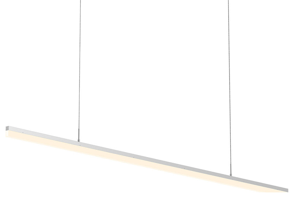 Sonneman 2349-J20 Stiletto 72"W Linear Pendant - Bright Satin Aluminum