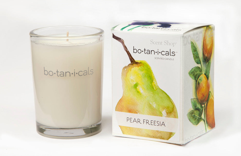 Botanical Candle, Pear Freesia