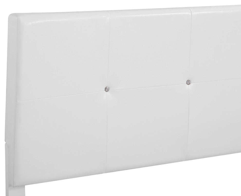 Bed, White, King