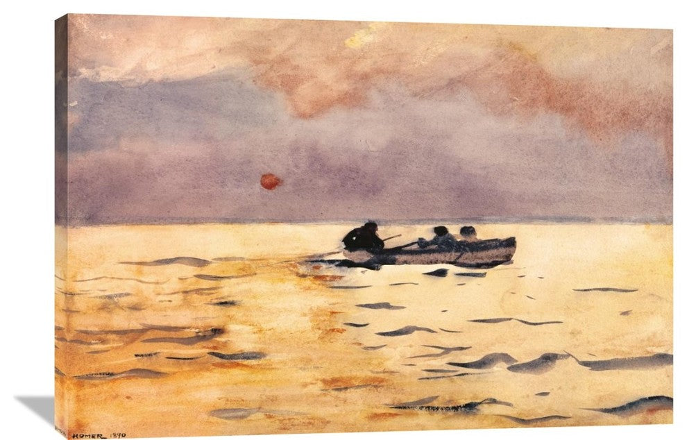 "Rowing Home" Artwork, 40"x27"