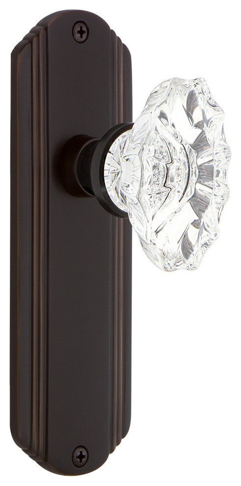 Deco Plate Single Dummy Chateau Door Knob