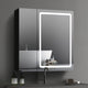30"x30" Surface Mount Frameless LED Medicine Cabinet With Anti-Fog and Dimmable