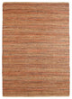 5" x 8" Burgundy and Tan Ombre Area Rug