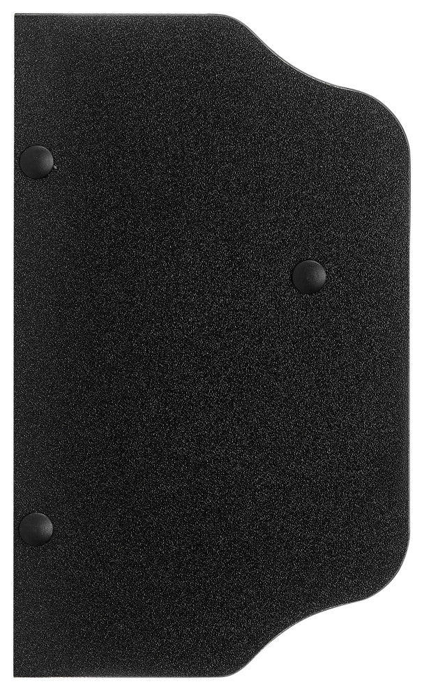 Danya B. Entryway Floating Utility Wall Shelf with Hooks "“ Wall Mounted, Black