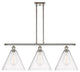 Innovations 516-3I-PN-GBC-124-LED 3 Light Island Light, Polished Nickel