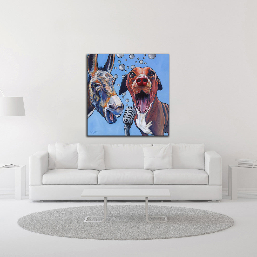 Harmony by Kathryn Wronski, Print on Canvas, 16"x16"