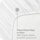 Bare Home Quilted Fitted Mattress Pad, Twin Xl