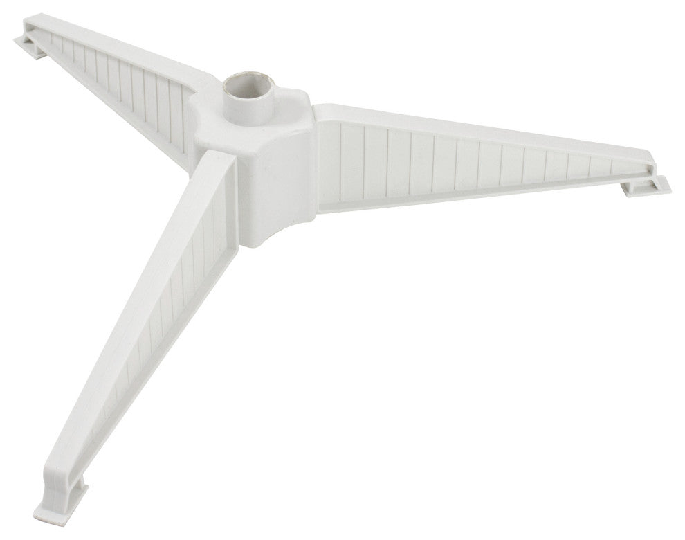 White Flat-Round Tips Wrapped Christmas Tree, Lights, Blue