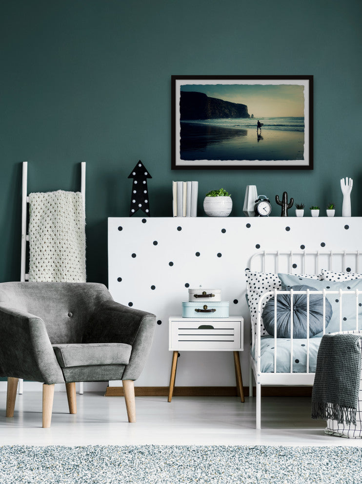 "Surf It Out" Framed Painting Print, 24x16