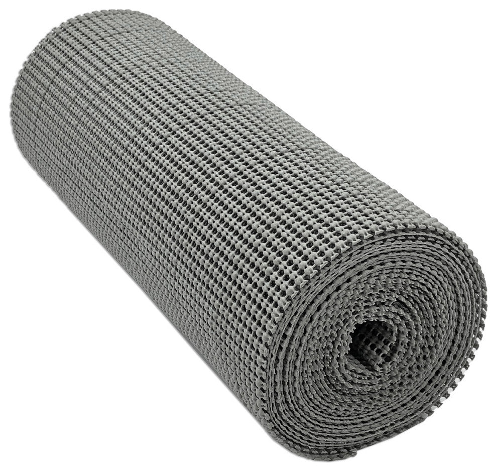 Clevr Original 12"x20' Non-Adhesive Shelf Liner, Grip Material