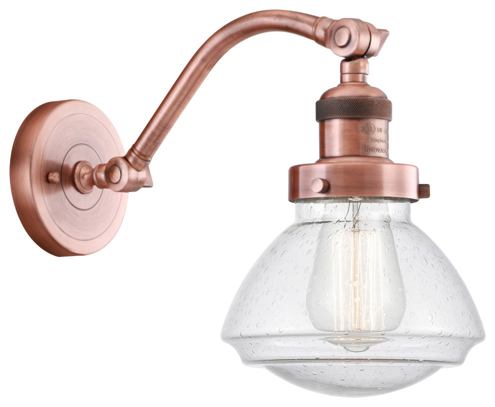 INNOVATIONS LIGHTING 515-1W-AC-G324-LED Olean 1 Light Sconce
