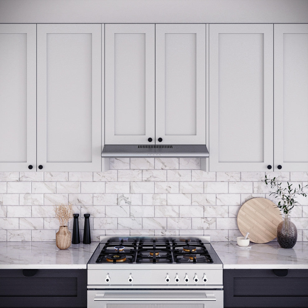 Streamline 30" Lammari Ducted Undermount Range Hood, Stainless Steel