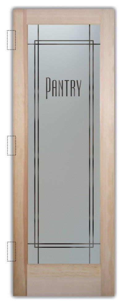 Pantry Door - Ultra Pantry - Douglas Fir (stain grade) - 30" x 80" -...