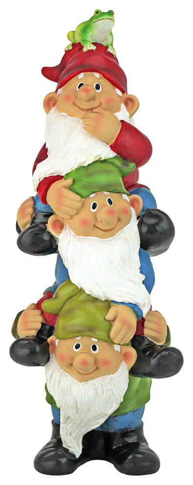 Tower of Three Gnomes and Frog Statue