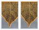 DecorShore Gold Leaf Nature Metal Decorative Wall Art