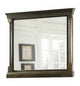 Legion Furniture Chauncey Mirror, Antique Coffee, 48"