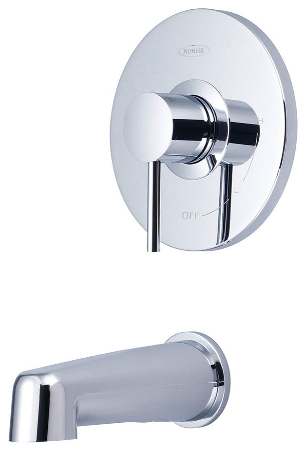 Motegi Single Handle Tub Trim Set, Brushed Nickel