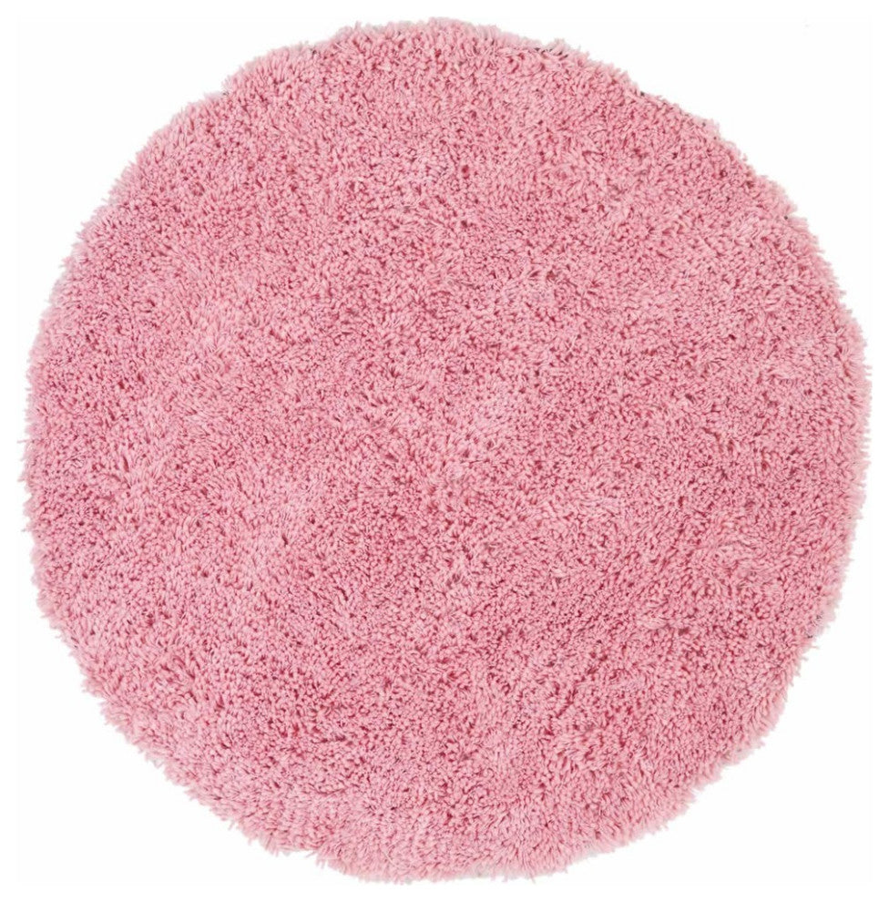 Safavieh Shag 200 SG240P 4' Round Pink Rug