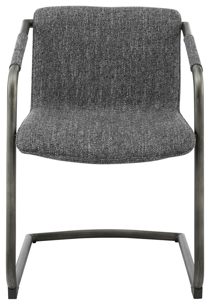 Indy Dining Side Chair, Set of 2, Blazer Dark Gray