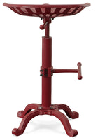 Adjustable Tractor Seat Stool, Red