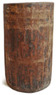 Consigned India Wood Butter Pot
