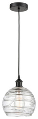 Innovations 616-1P-BK-G1213-8 1-Light Mini Pendant, Matte Black