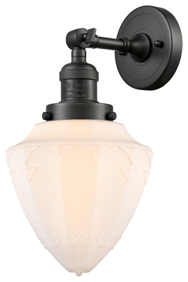 Innovations 203-OB-G661-7-LED 1 Light Sconce, Oil Rubbed Bronze