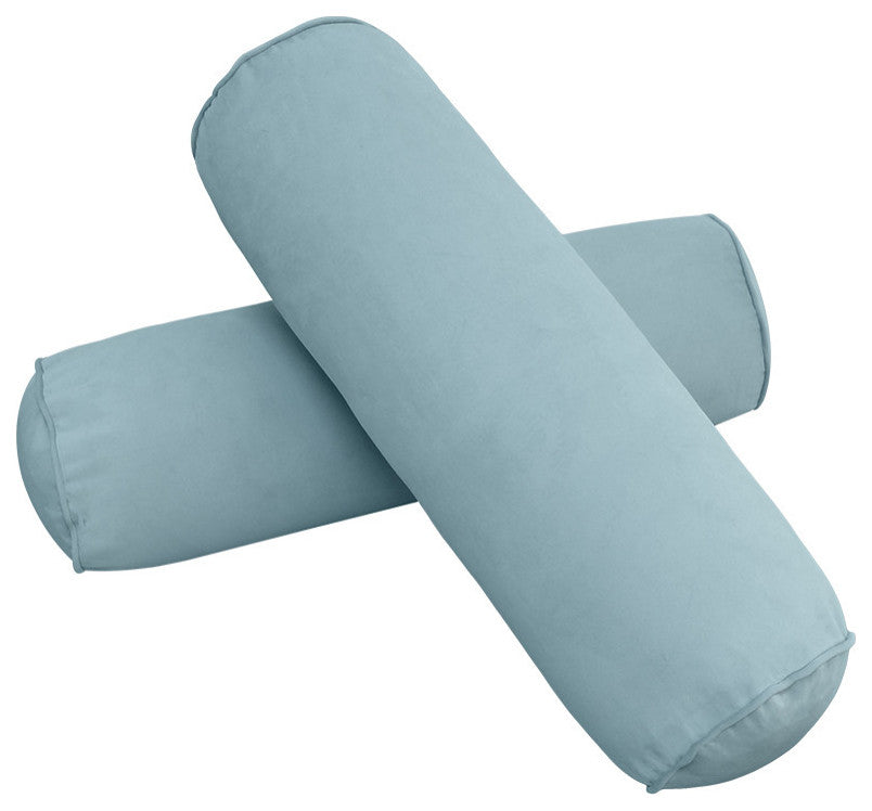 STYLE V6 TwinXL Velvet Pipe Trim Indoor Daybed Bolster Pillow |COVER ONLY| AD355