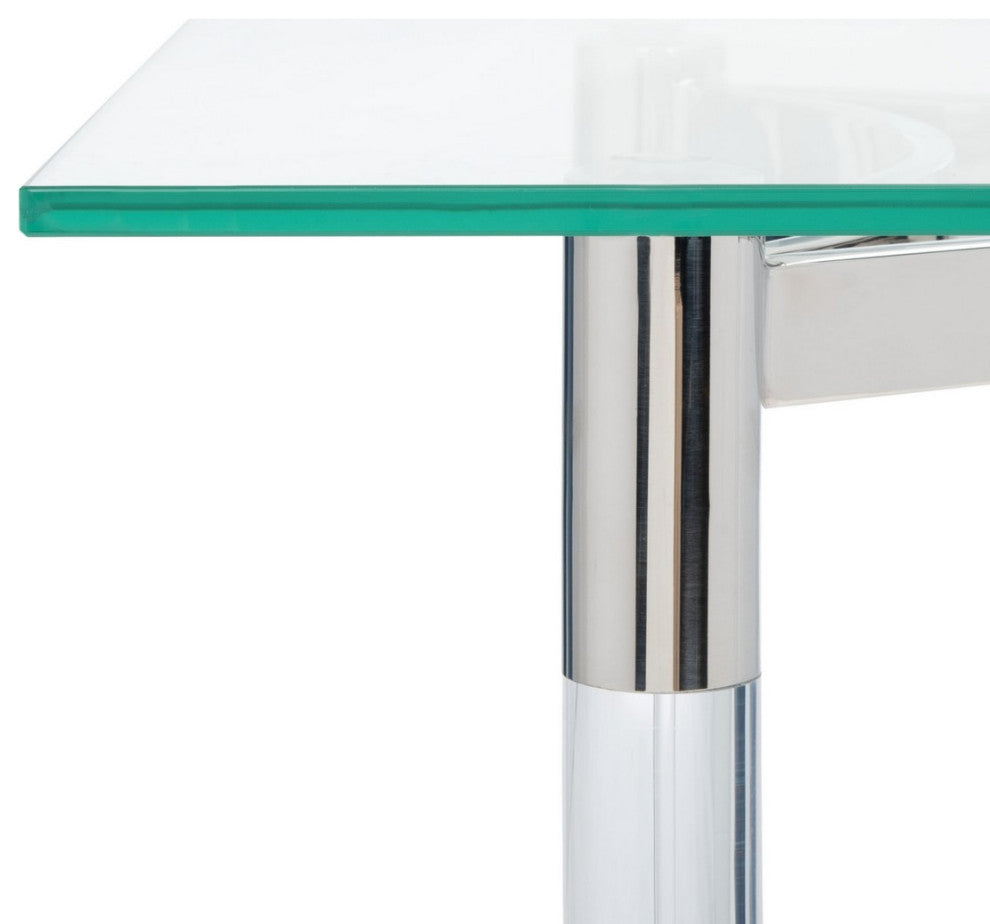 Safavieh Couture Letty Acrylic Console Table Silver