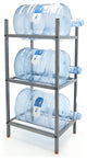 Goldwell Designs 3-Step Bottle Rack, Dust Black