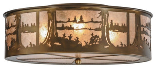 22W Quiet Pond Flushmount