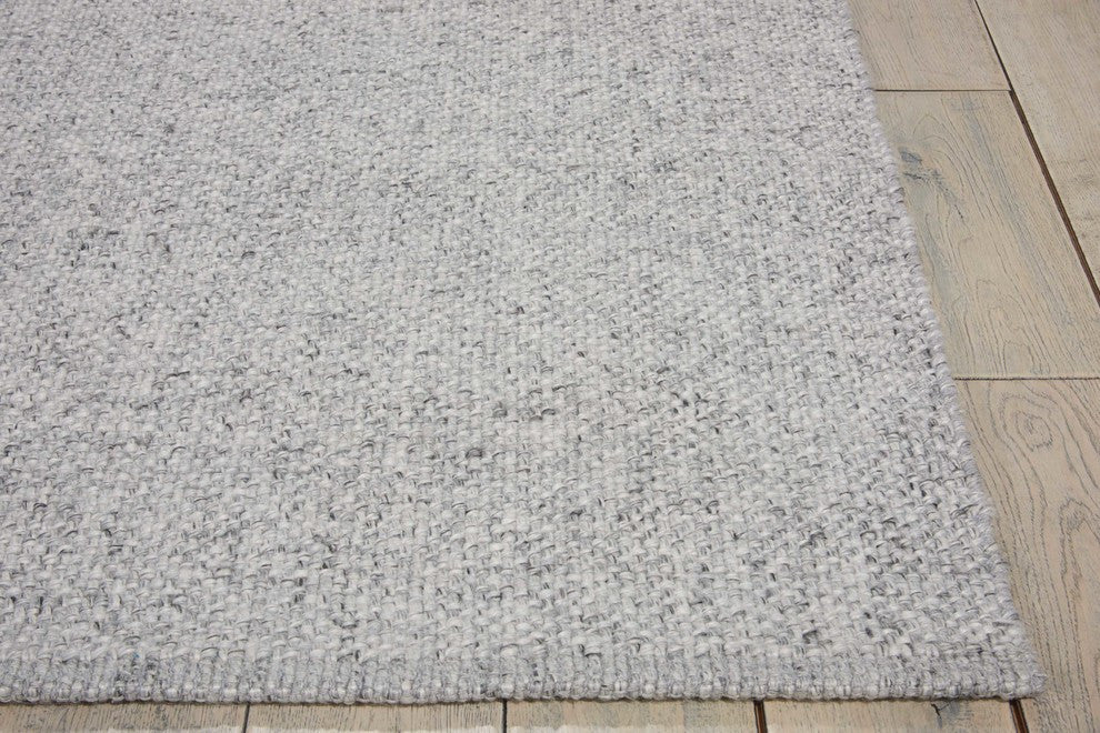 Calvin Klein Home Tobiano 9' x 12' Silver Modern Indoor Area Rug