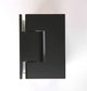 78"x60" Frameless Hinged Shower Door, Wall Hinge Door Style, Oil Rubbed Bronze
