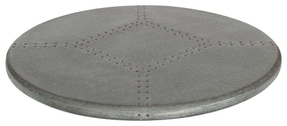 Zinc Lazy Susan, 20"