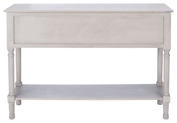 Safavieh Haines 4 Drawer Console Table, Greige
