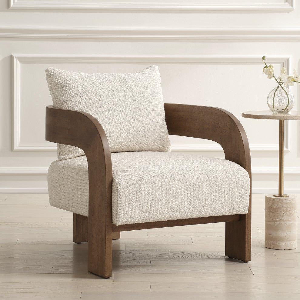 Uttermost Rowan Ivory Accent Chair