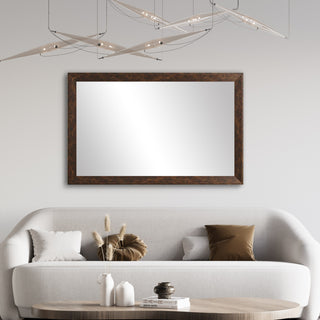 LaRue Framed Wall Mirror, Bronze, 34"x44"