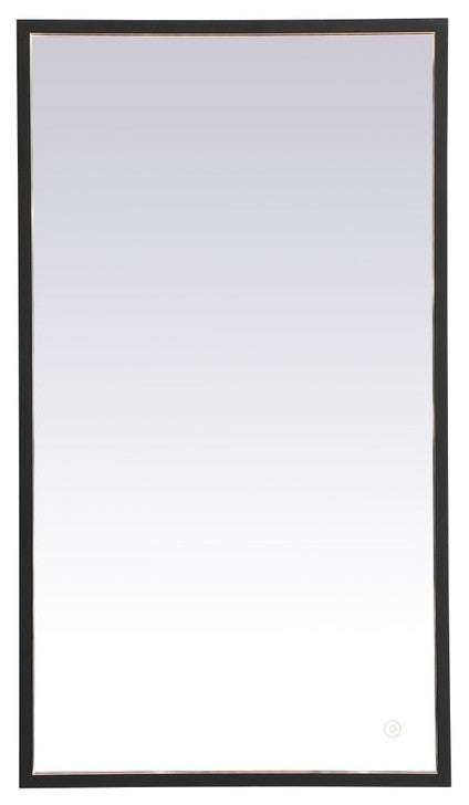Modern Black Led Mirror