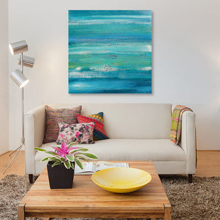 "Fluidity" by Alicia Dunn, Canvas Print, 12"x12"
