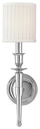 Abington 1-Light Wall Sconce, Polished Nickel
