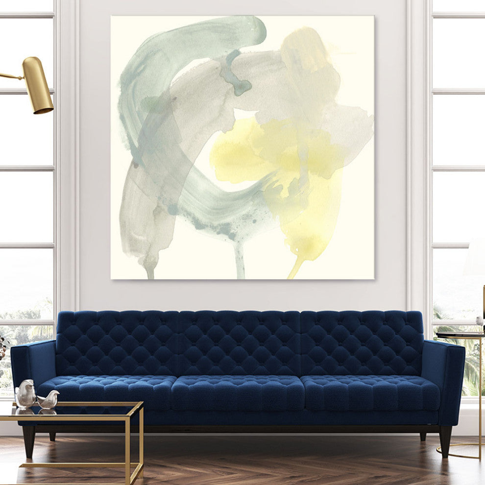"Lunar Sunrise II" Fine Art Giant Canvas Print, 54"x54"