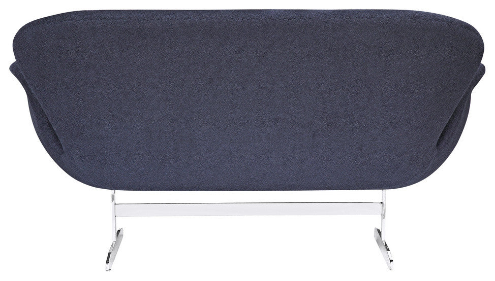 Modern Classics Swan Sofa Fabric, Black