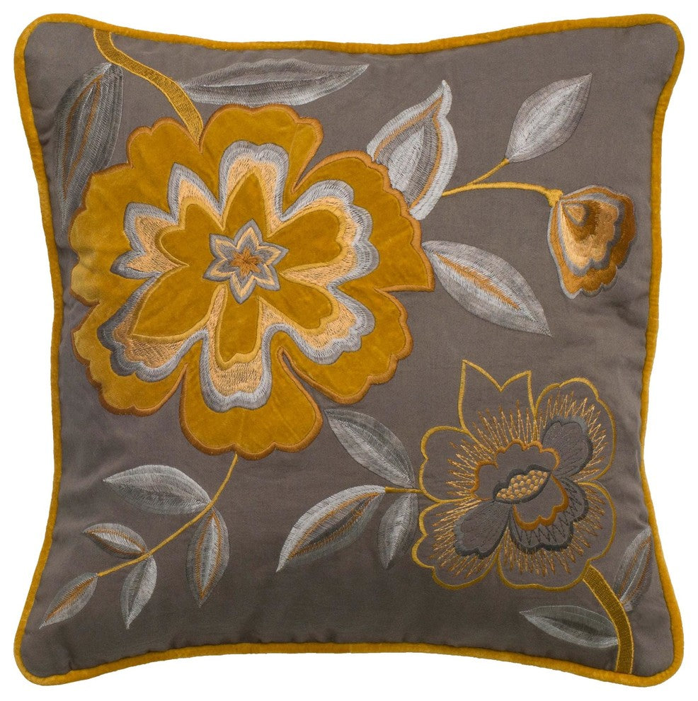 Rizzy Home 18"x18" Pillow
