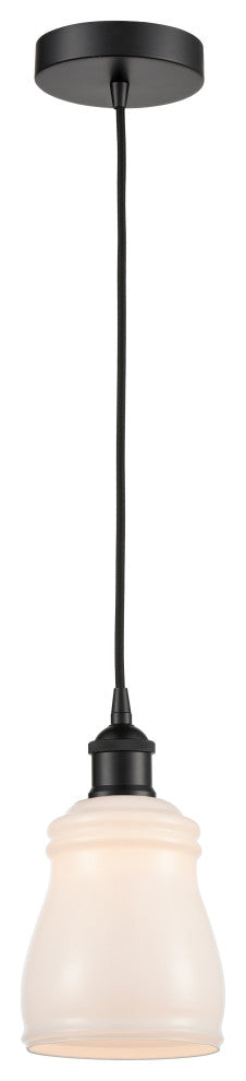 Innovations 616-1P-BK-G391-LED 1-Light Mini Pendant, Matte Black