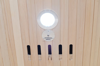 Eagle 2 Person Outdoor Traditional Sauna, Electric 4.5 kw Harvia Heater