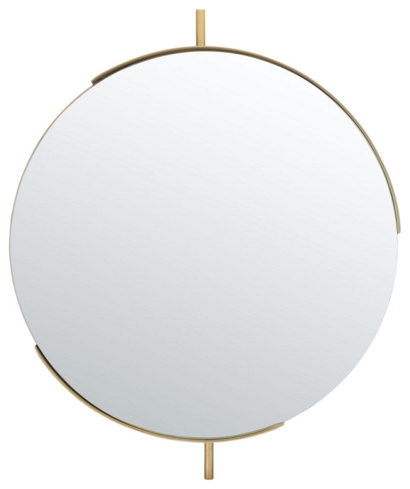 Safavieh Orford Mirror Brushed Brass