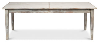 Butterfly Gray Extendable Dining Table Seats 10 People