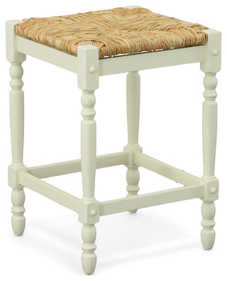 Thomasville Rta 24" Counter Stool, Antique White
